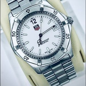 Tag Heuer Genuine Watch 38mm stainless/White Face